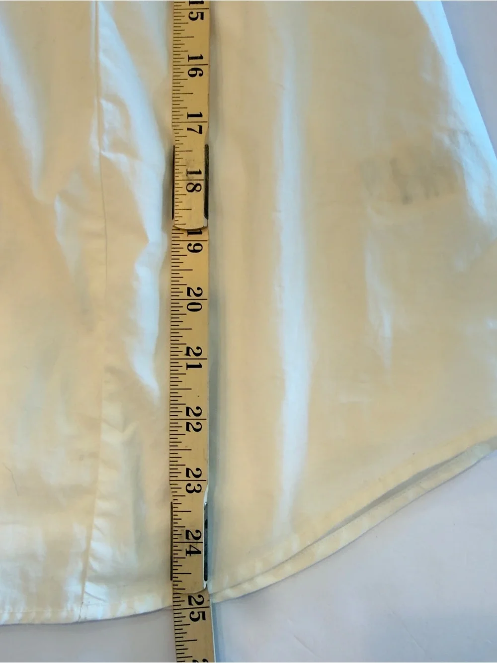 Anthropologie White Split-Sleeve Popover Blouse XL Excellent Condition